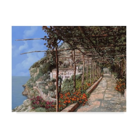 Guido Borelli 'L’albergo Dei Cappuccini Amalfi' Canvas Art,24x32